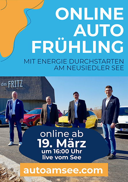 Sujet Autofrühling Neusiedl auto am See Kamper Ermler Zsoldos Weintritt